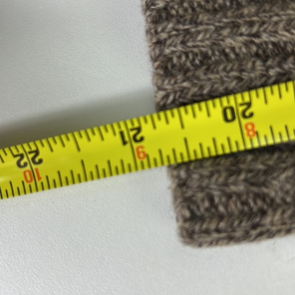 Toad & Co Brown Shawl Lambswool Knit Zip-Up - Picture 7 of 12